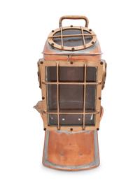 An American Copper Style 3 Divinhood-Navy Standard Diving Helmet