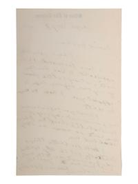 GREELEY, Horace (1811-1872). Autograph letter signed ("Horace Greeley"). New York, 8 May 1865.