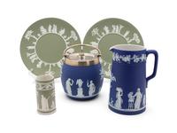 Five Wedgwood Basalt Articles — 19TH CENTURY