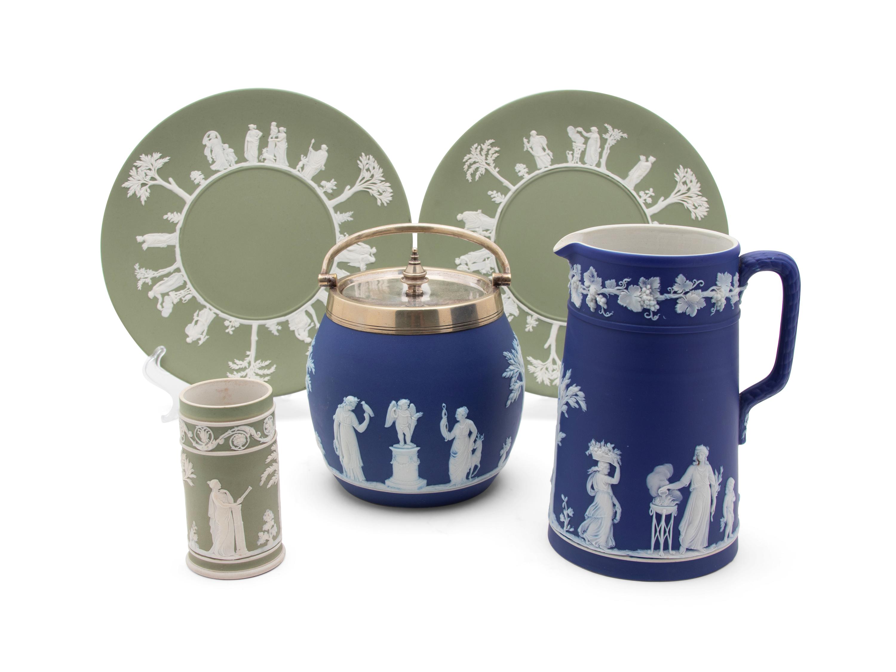 Five Wedgwood Basalt Articles — 19TH CENTURY