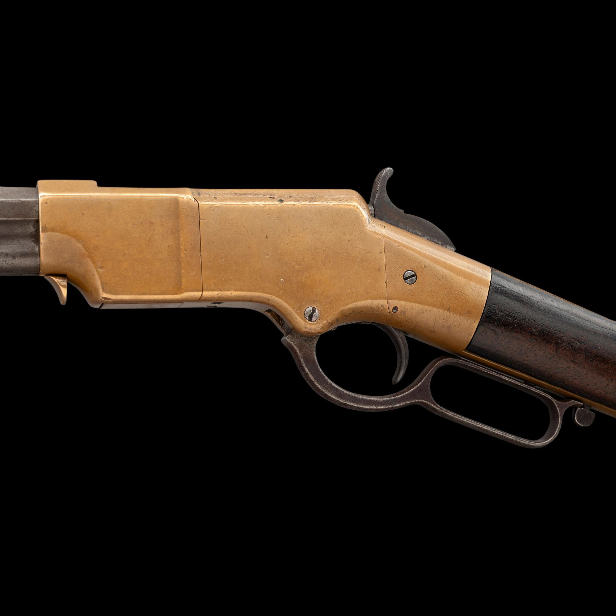 Maritally Marked 1st DC Cavalry Henry Rifle from the Collection of Charles Worman
