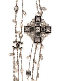 Chanel Brasserie C ollection Cross Necklace, 2015