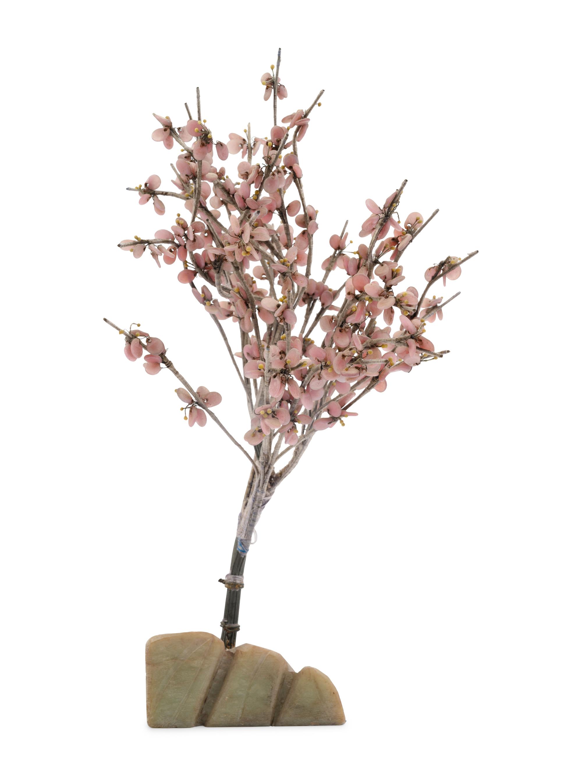A Chinese Hardstone Model of a Tree