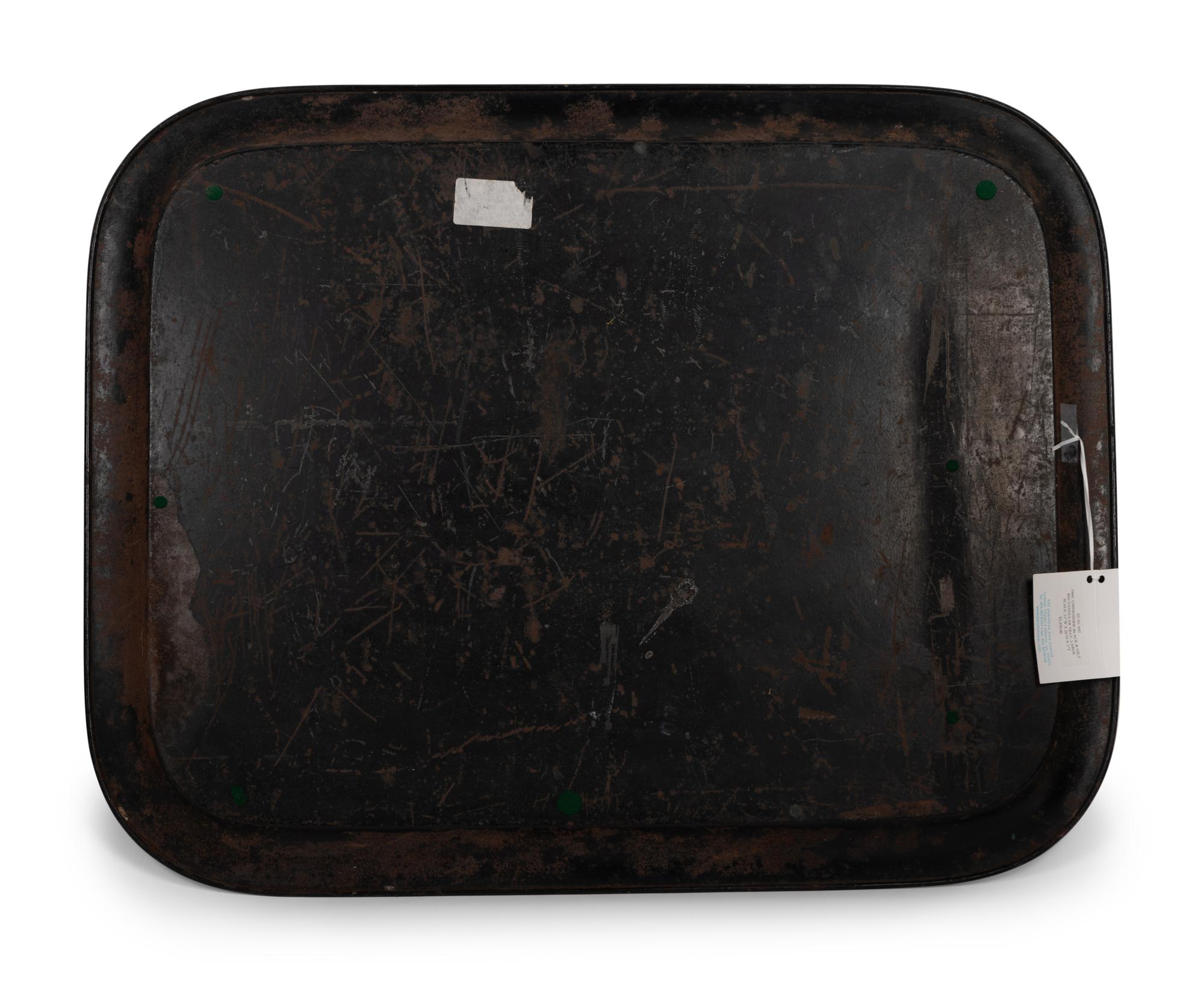 Two English Tôle Trays