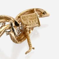A gold, platinum, and diamond bracelet, David Webb