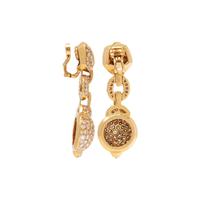 CARTIER, DIAMOND EARCLIPS