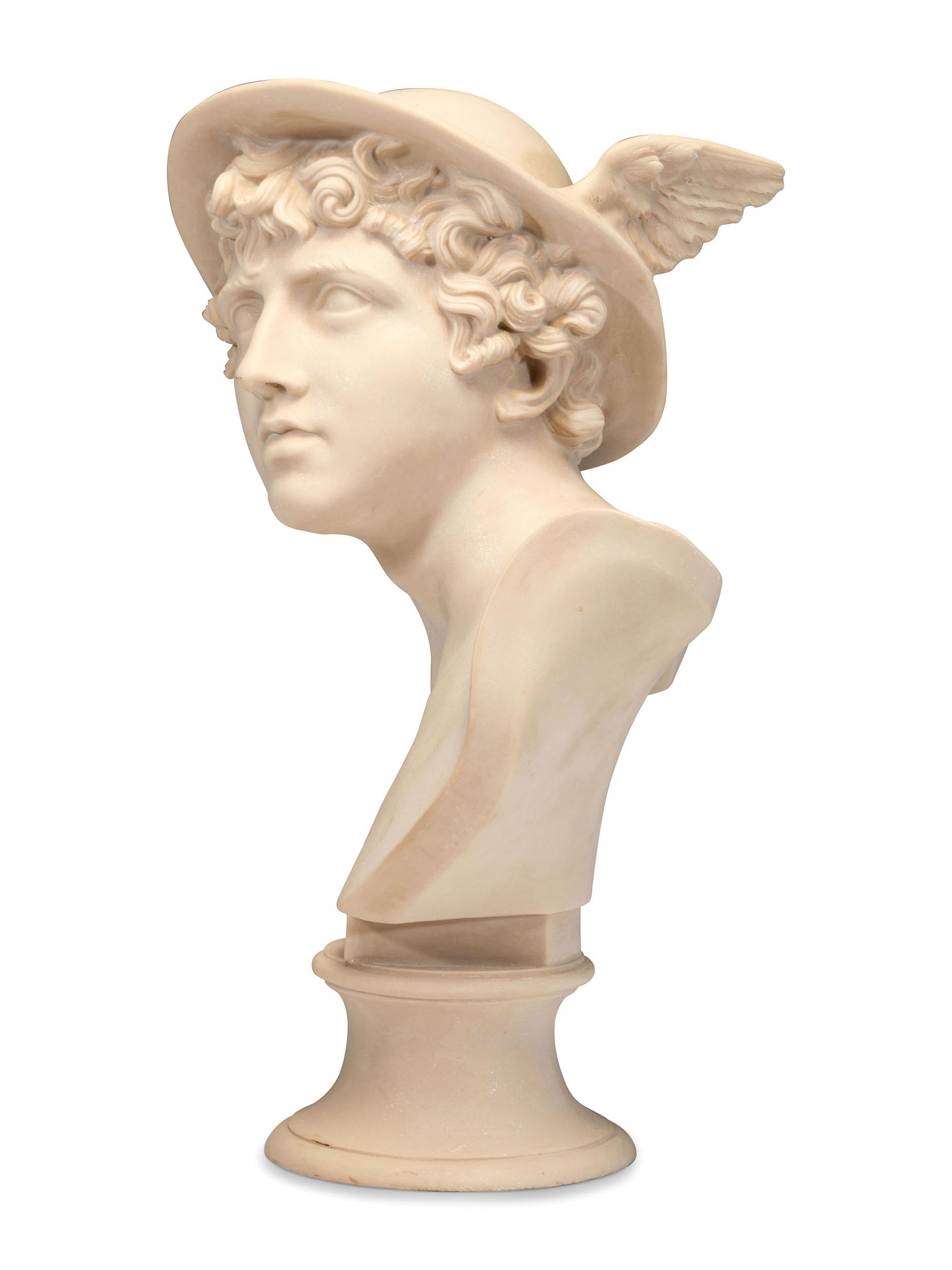 A Wedgwood Style Bust of Mercury