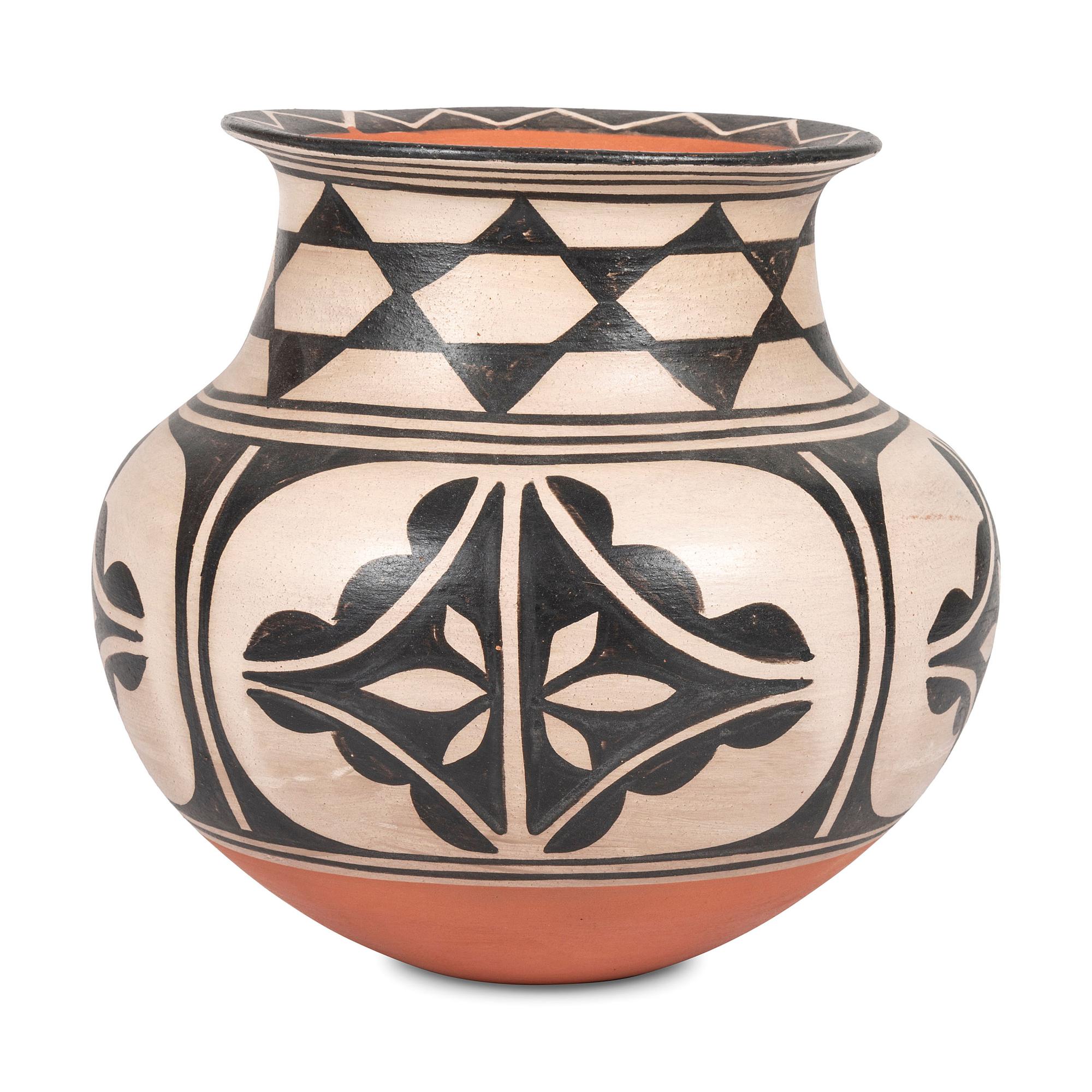 Polychrome Pottery Jar