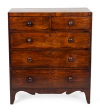 A George IV Mahogany Chest of Drawers — SECOND QUARTER 19TH CENTURY
