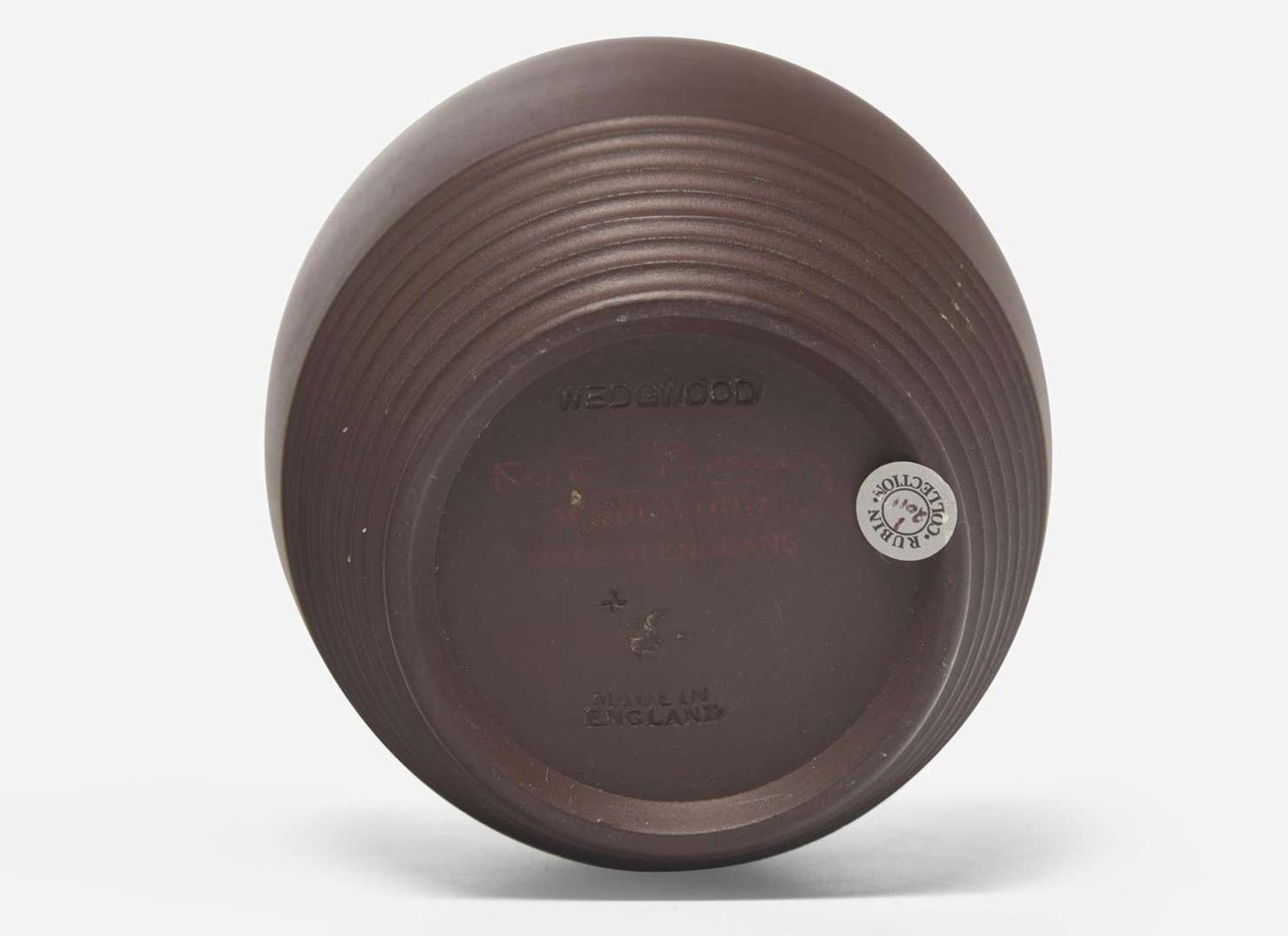 A Wedgwood Bronzed Basalt Tobacco Jar, UK, 1930s