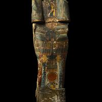 Two Egyptian Cartonnage Fragments