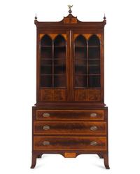 A Federal Style Secretary Bookcase