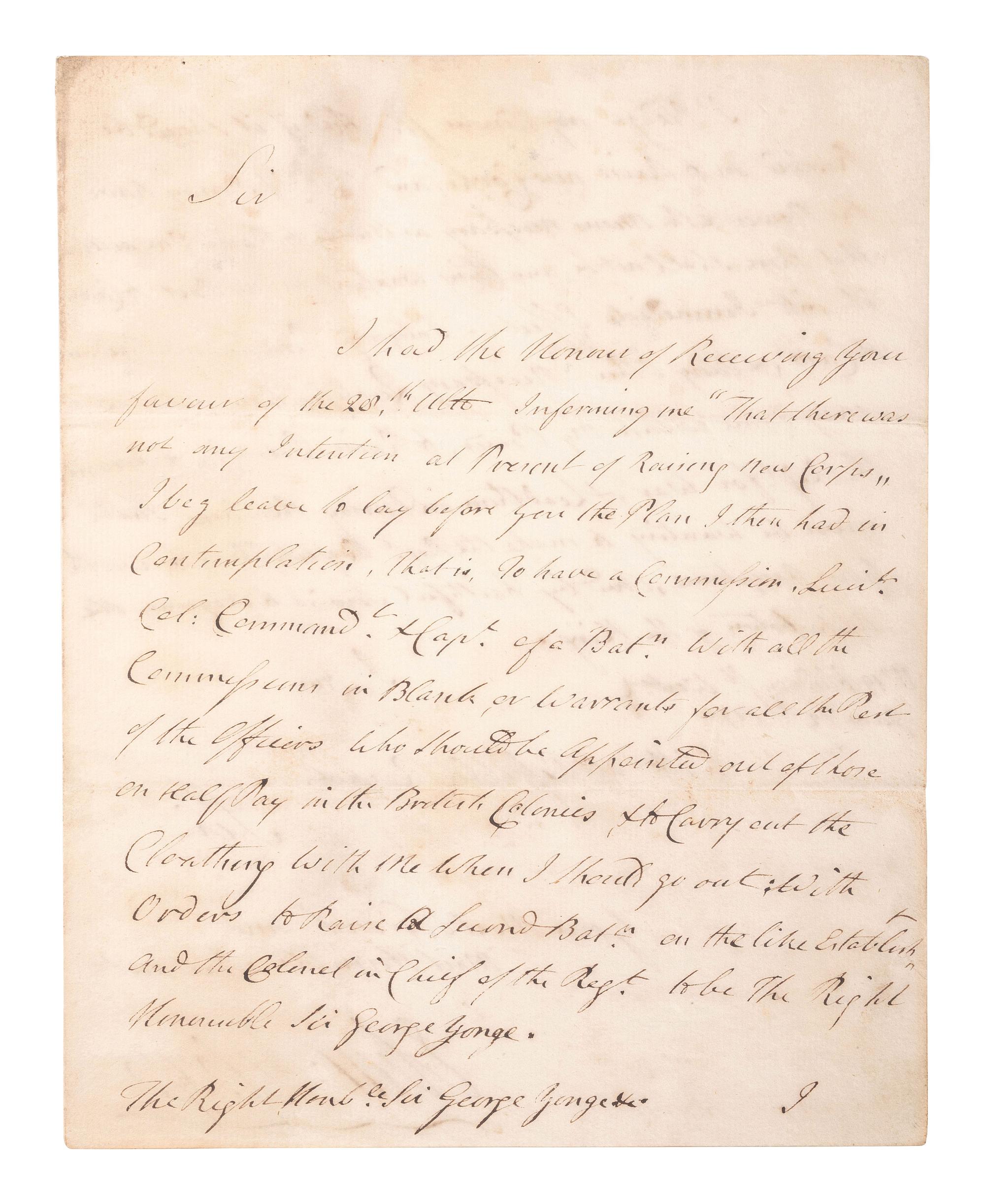 [REVOLUTIONARY WAR]. A group of documents related to Revolutionary War-era America, including: