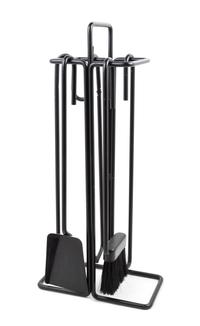 Modern, SECOND HALF 20TH CENTURY, a set of fireplace tools