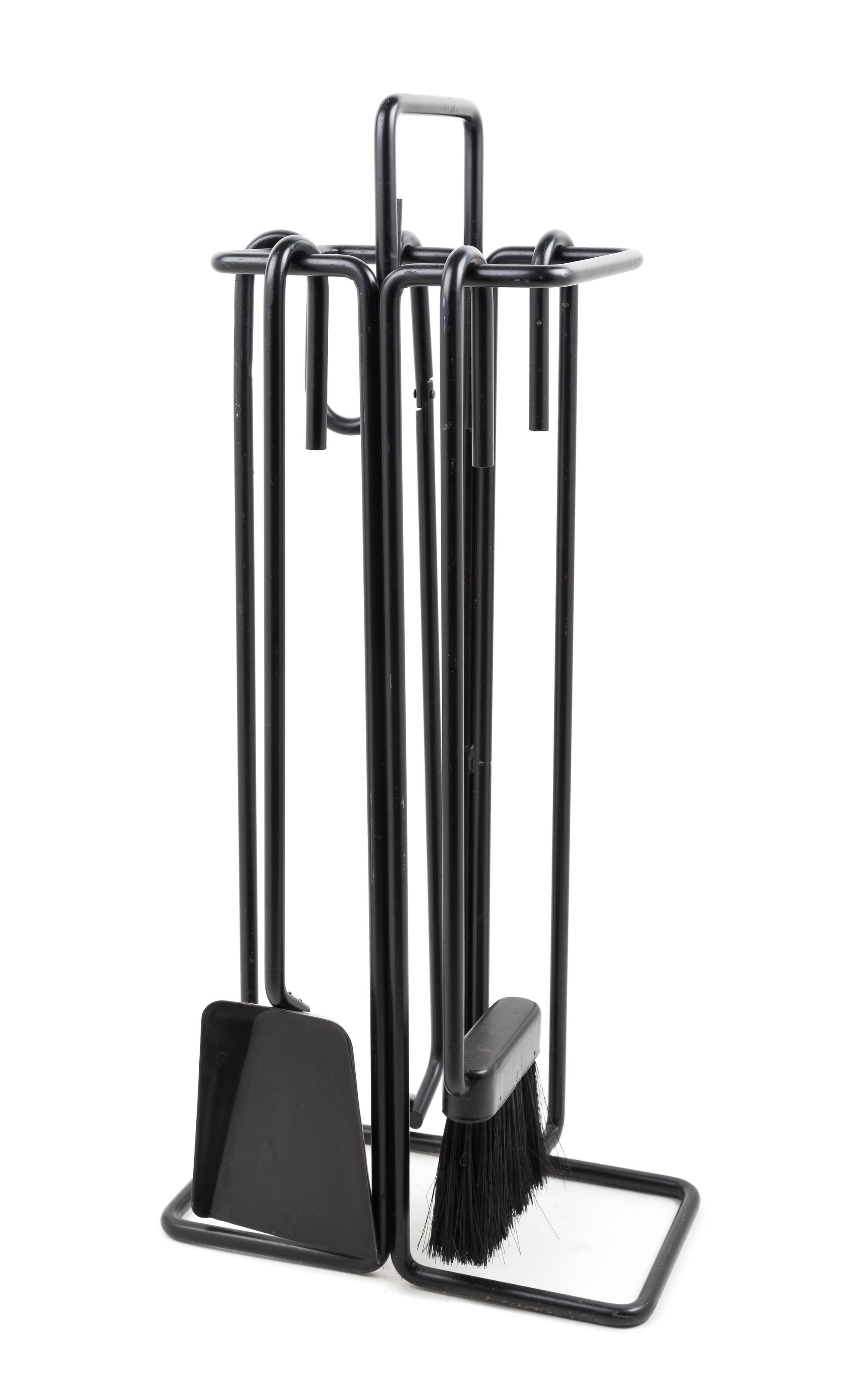 Modern, SECOND HALF 20TH CENTURY, a set of fireplace tools