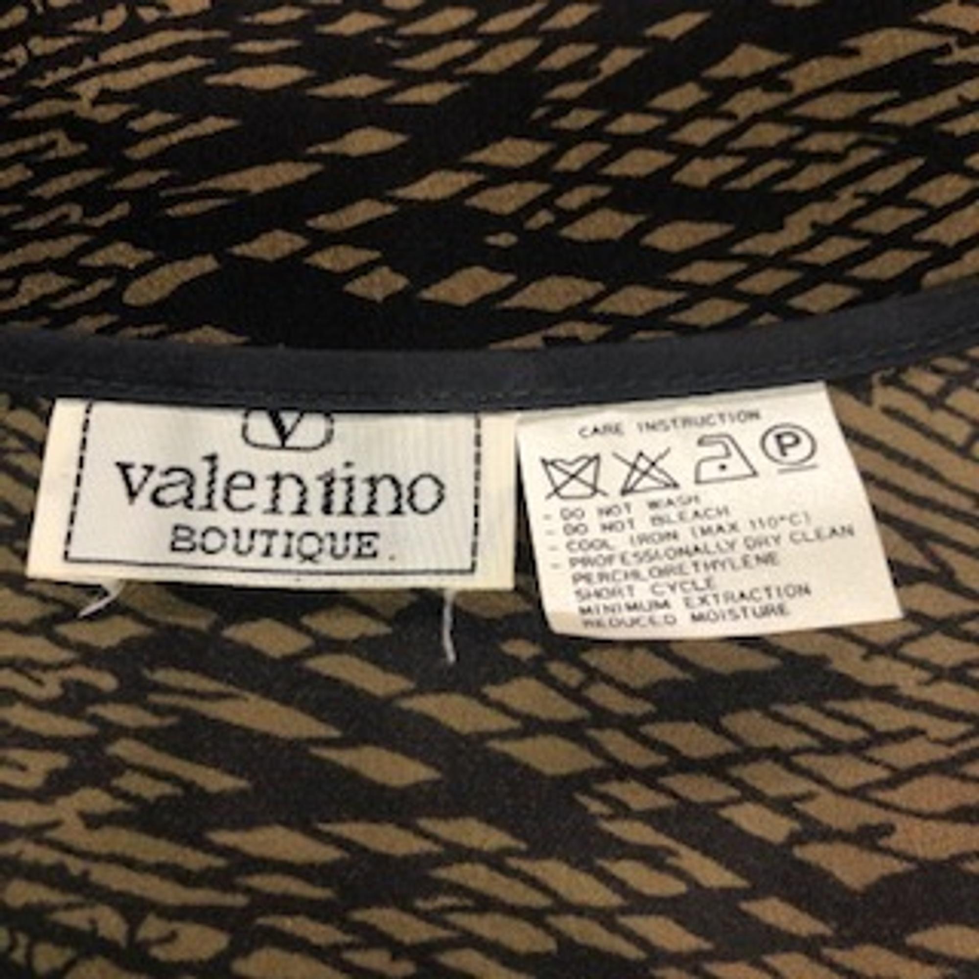 Valentino Blouse & Jacket, 1980s
