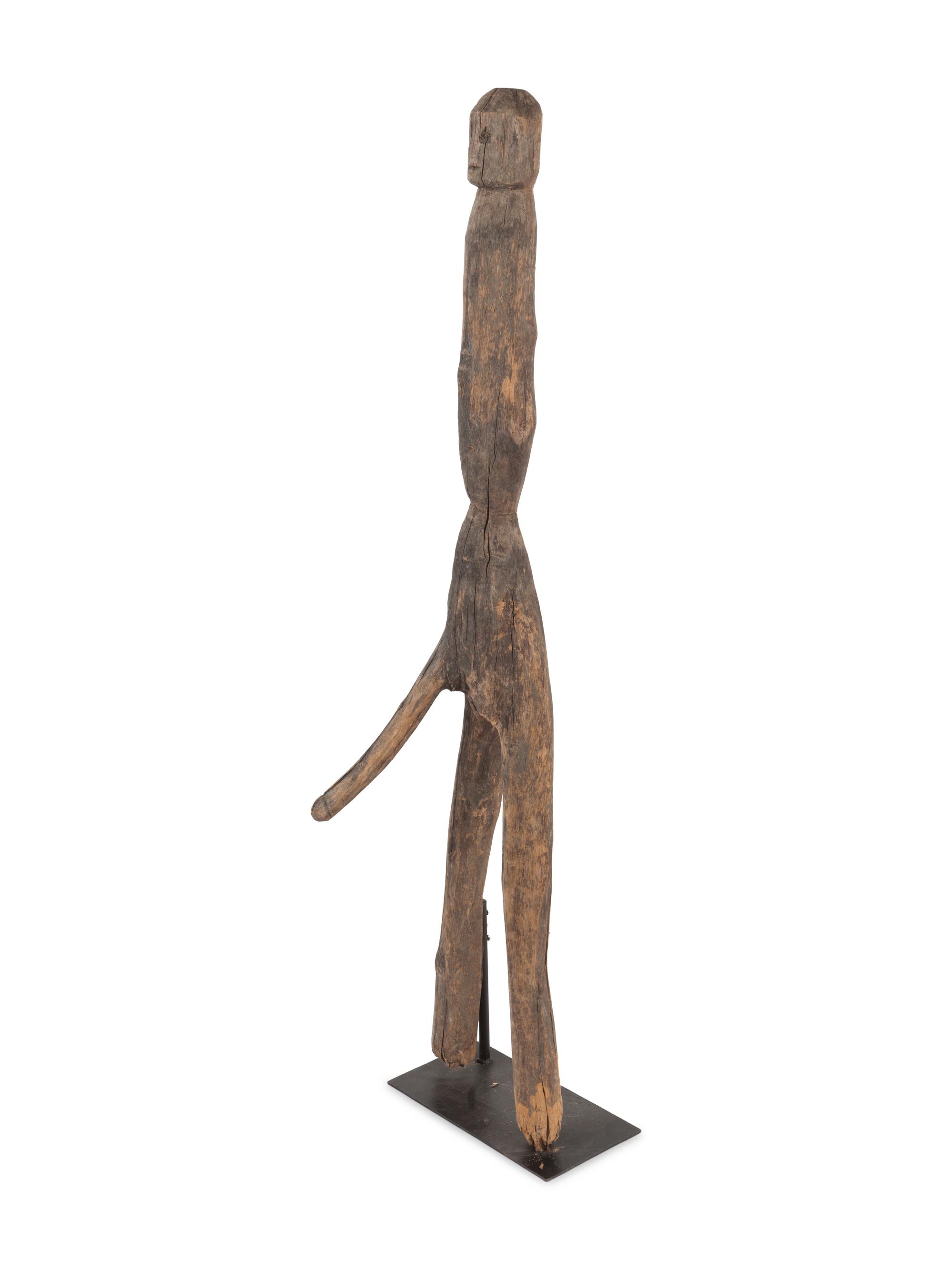 An African Carved Wood Sculpture