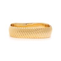 YELLOW GOLD BANGLE BRACELET