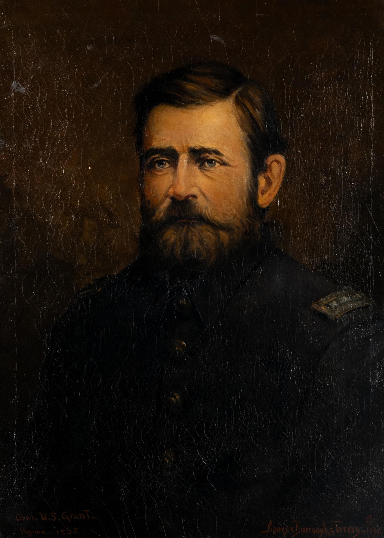 George Burroughs Torrey (1863-1942) Oil Portrait of Ulysses S. Grant (1930)