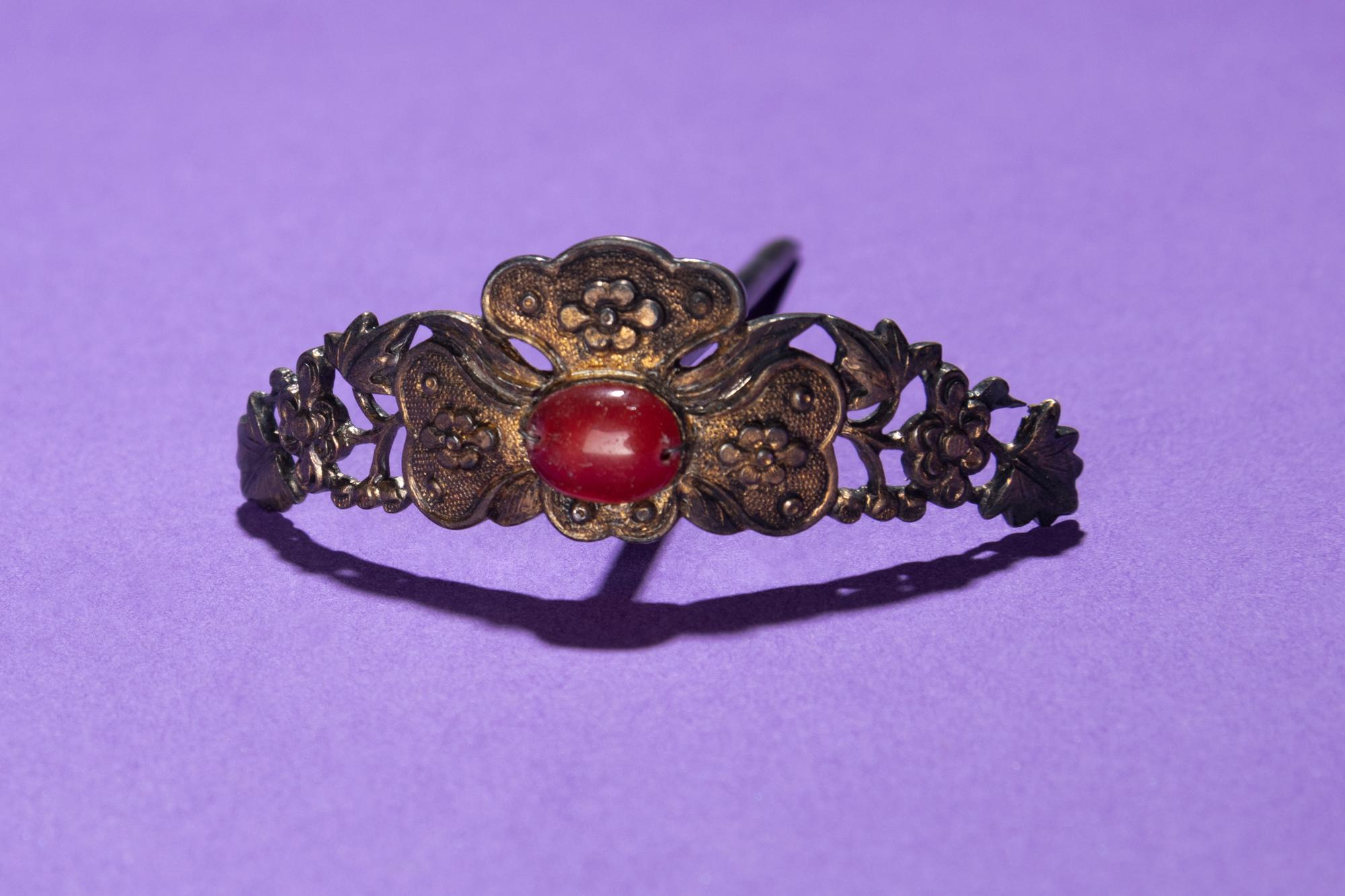 Six Kingfisher Feather Decorated and Embellished Accessories