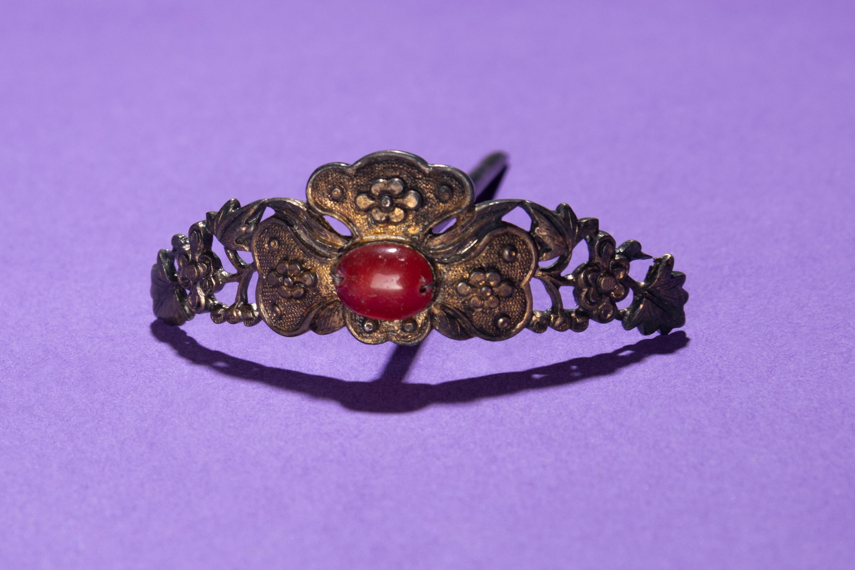Six Kingfisher Feather Decorated and Embellished Accessories