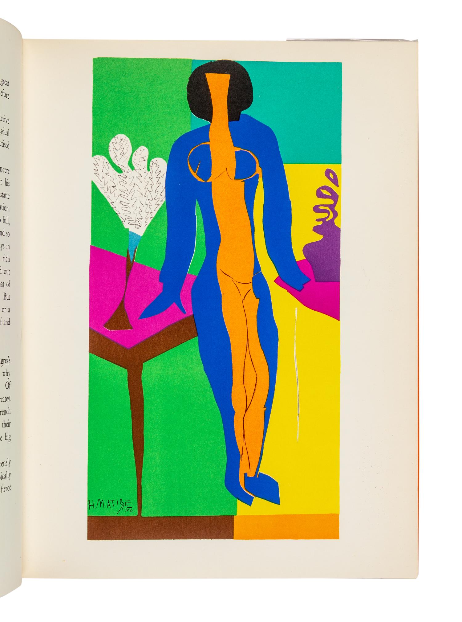 [MATISSE, Henri (1869-1954)]. REVERDAY, Pierre; DUTHUIT, Georges. The Last Works of Henri Matisse. New York: Harcourt, Brace and Company, 1958.