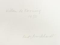 A group of three prints ( Willem de Kooning , 1950; Broadway and Fifth Avenue , 1950; Flat Iron Building, Summer , 1947)