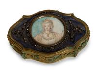 Seven Continental Table Boxes
