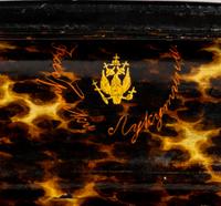 A Russian Lacquer Snuff Box