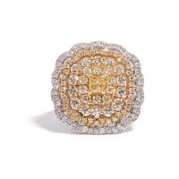 MODANI, COLORED DIAMOND AND DIAMOND RING