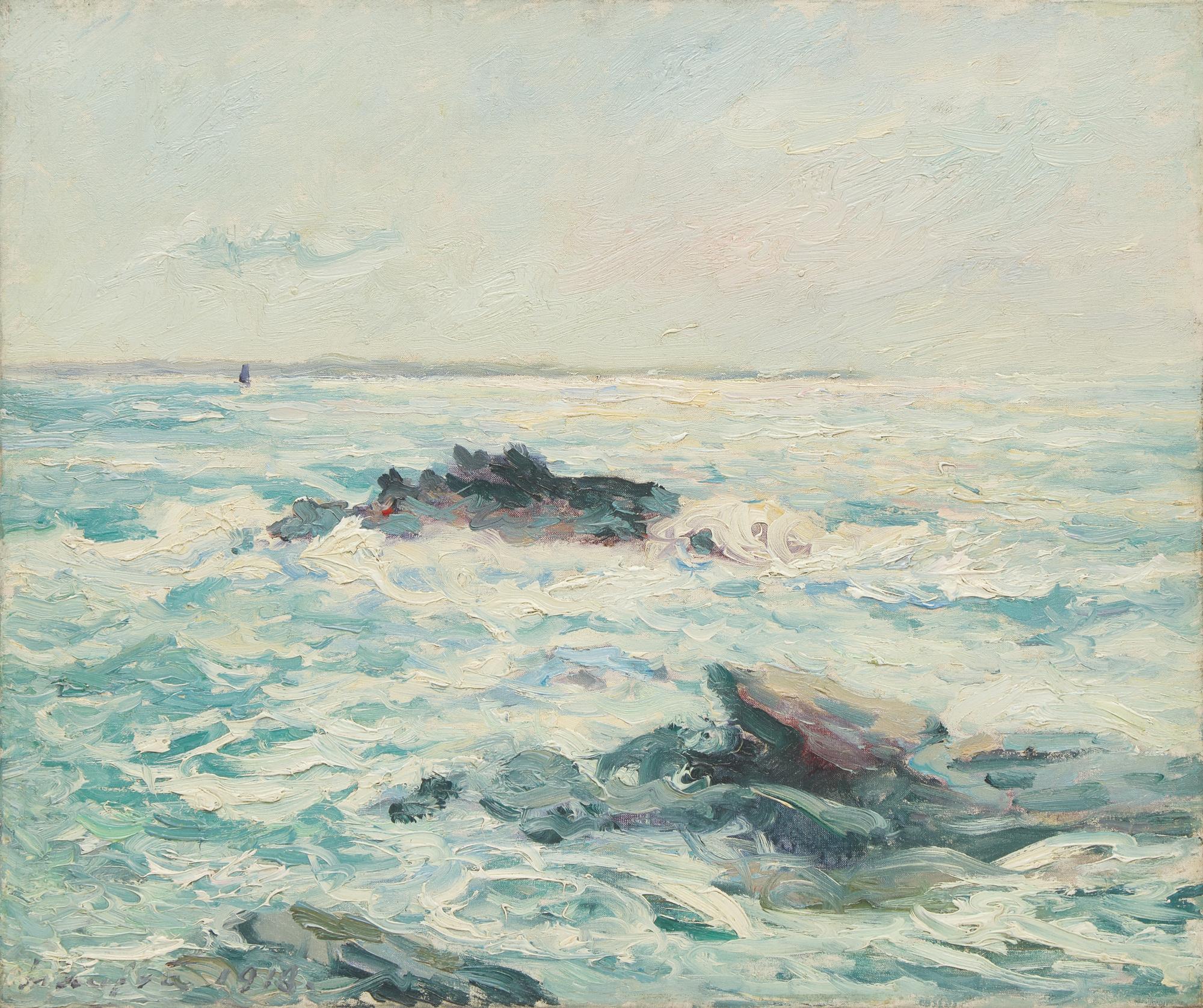 Maxime Maufra (French, 1861-1918) — Belle-Ile en Mer , 1918