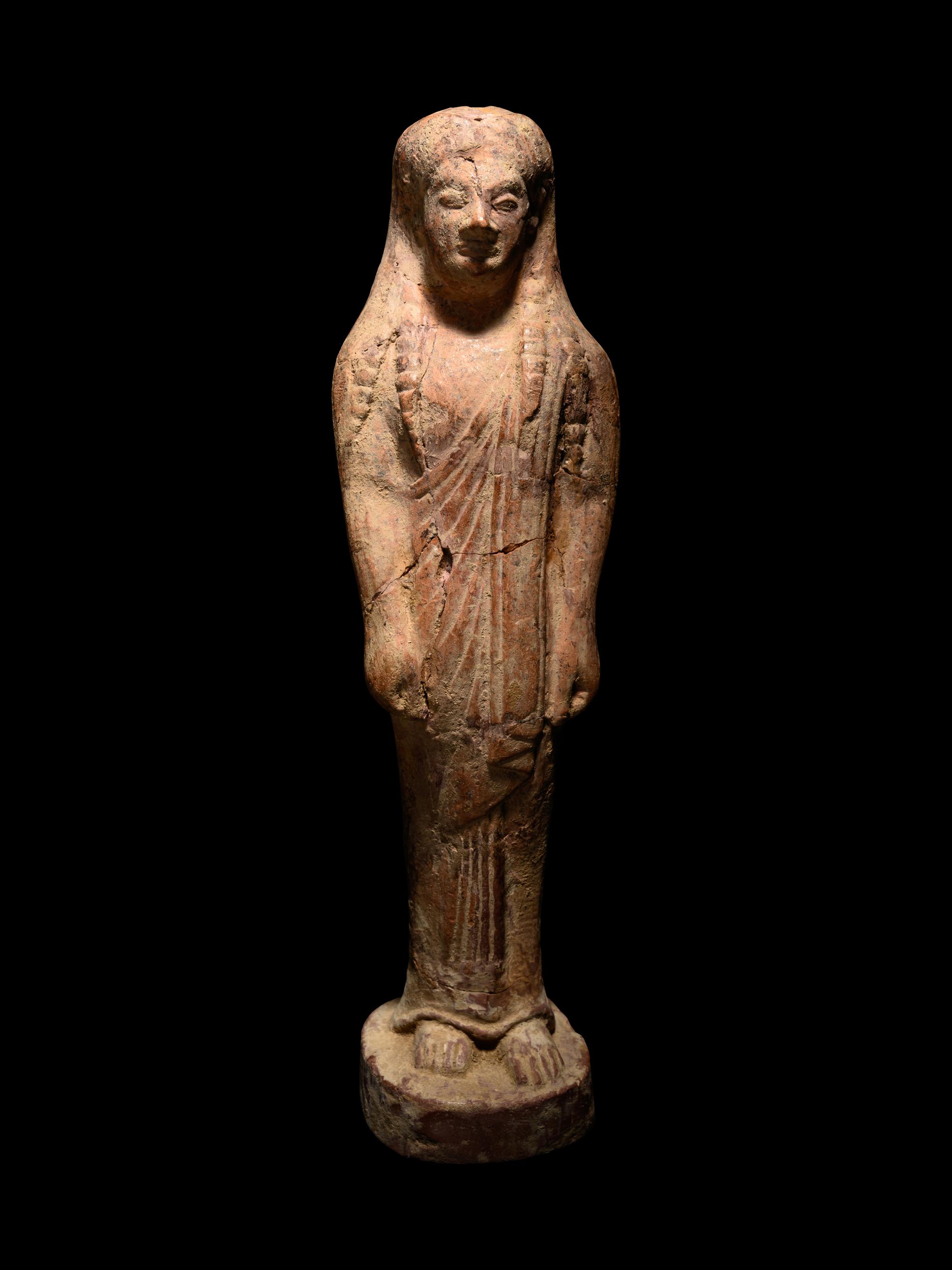 A Greek Terracotta Kore