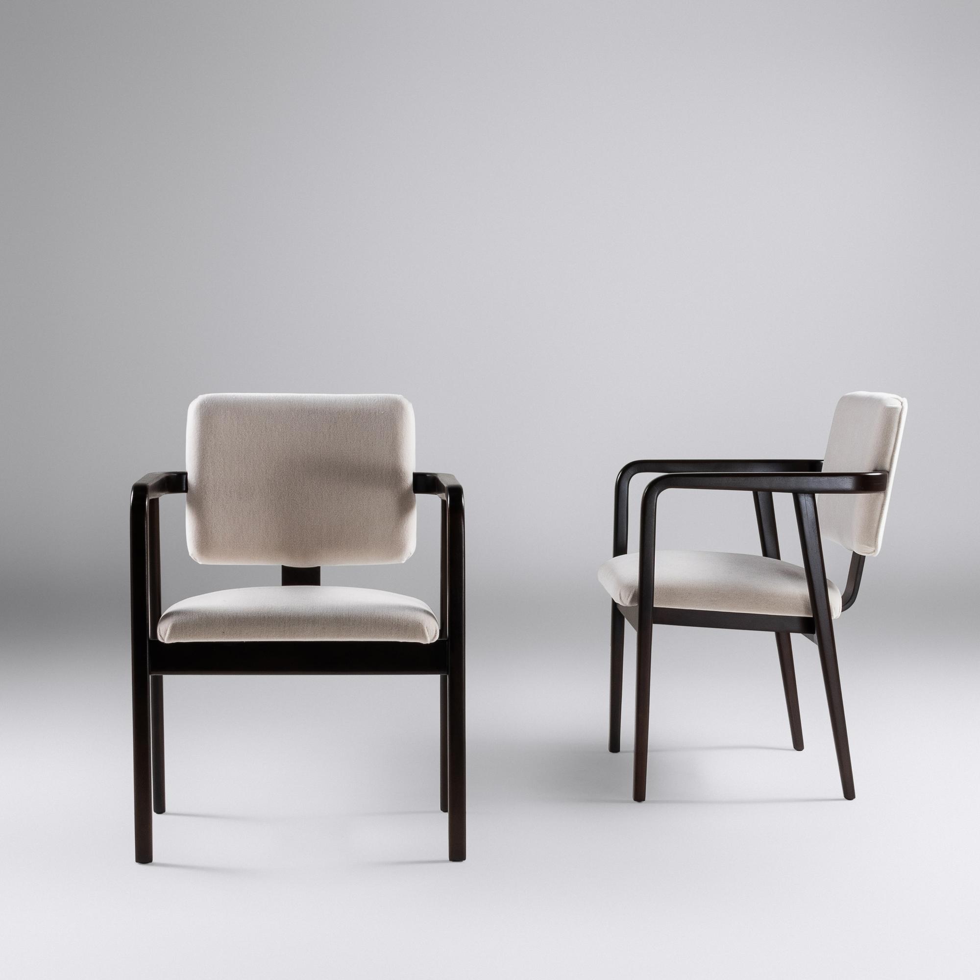 Set of Eight Dining Chairs, model 4663 Herman Miller, USA