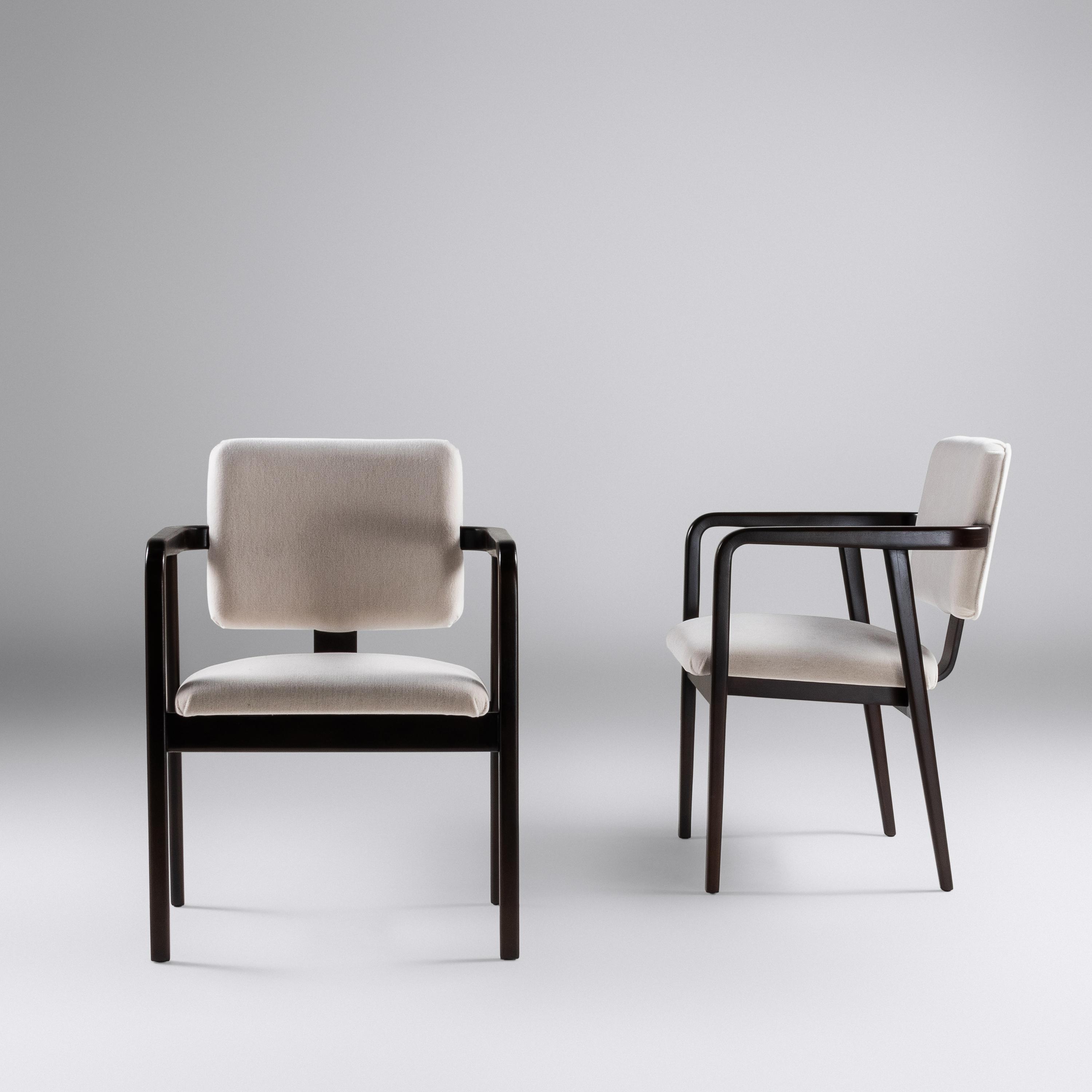 Set of Eight Dining Chairs, model 4663 Herman Miller, USA