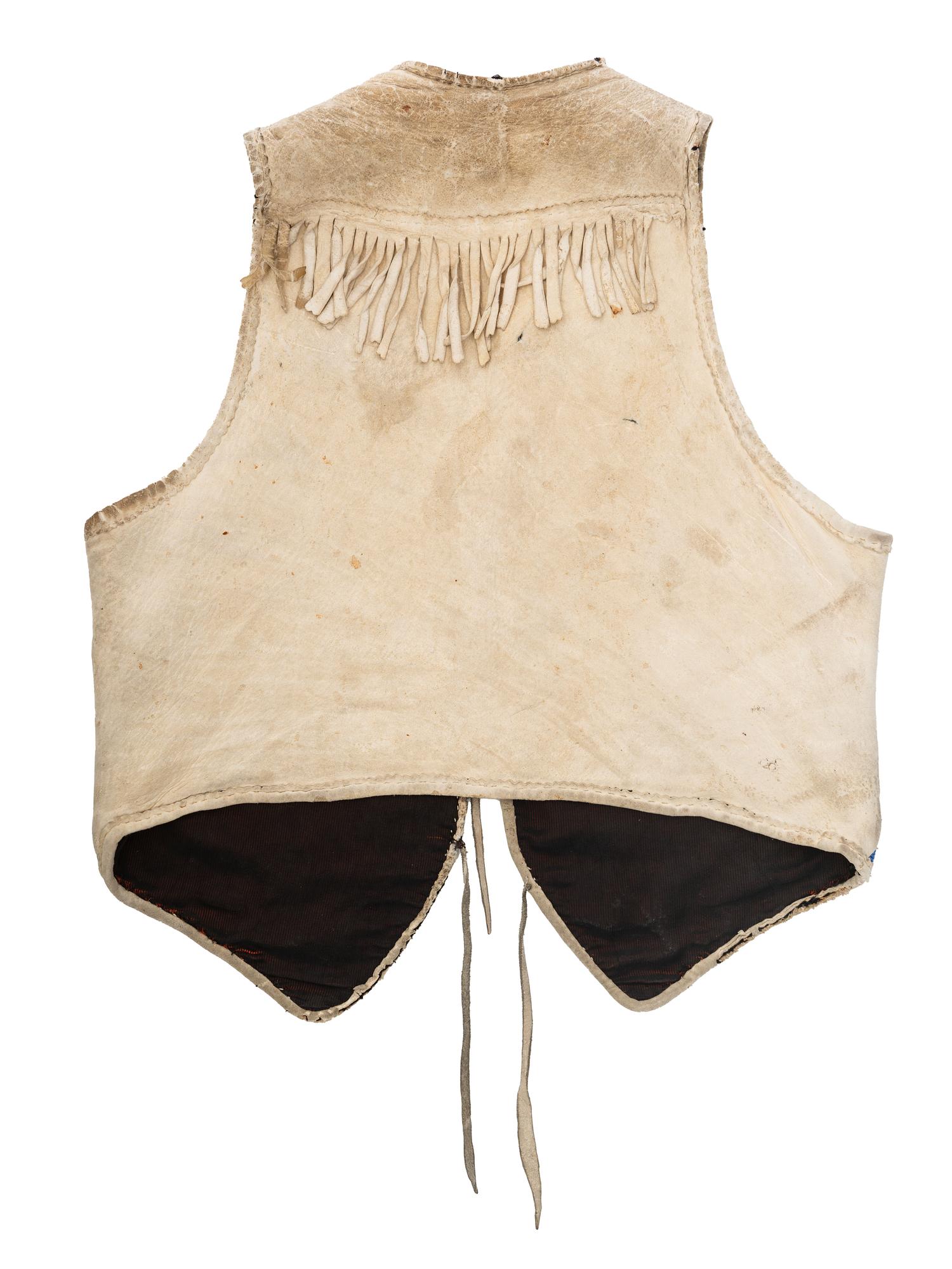 Plateau Beaded Hide Vest