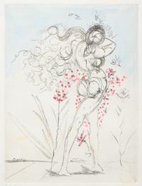 Petites Nus (from Apollonaire ) (a group of 7 prints from the portfolio of 8)