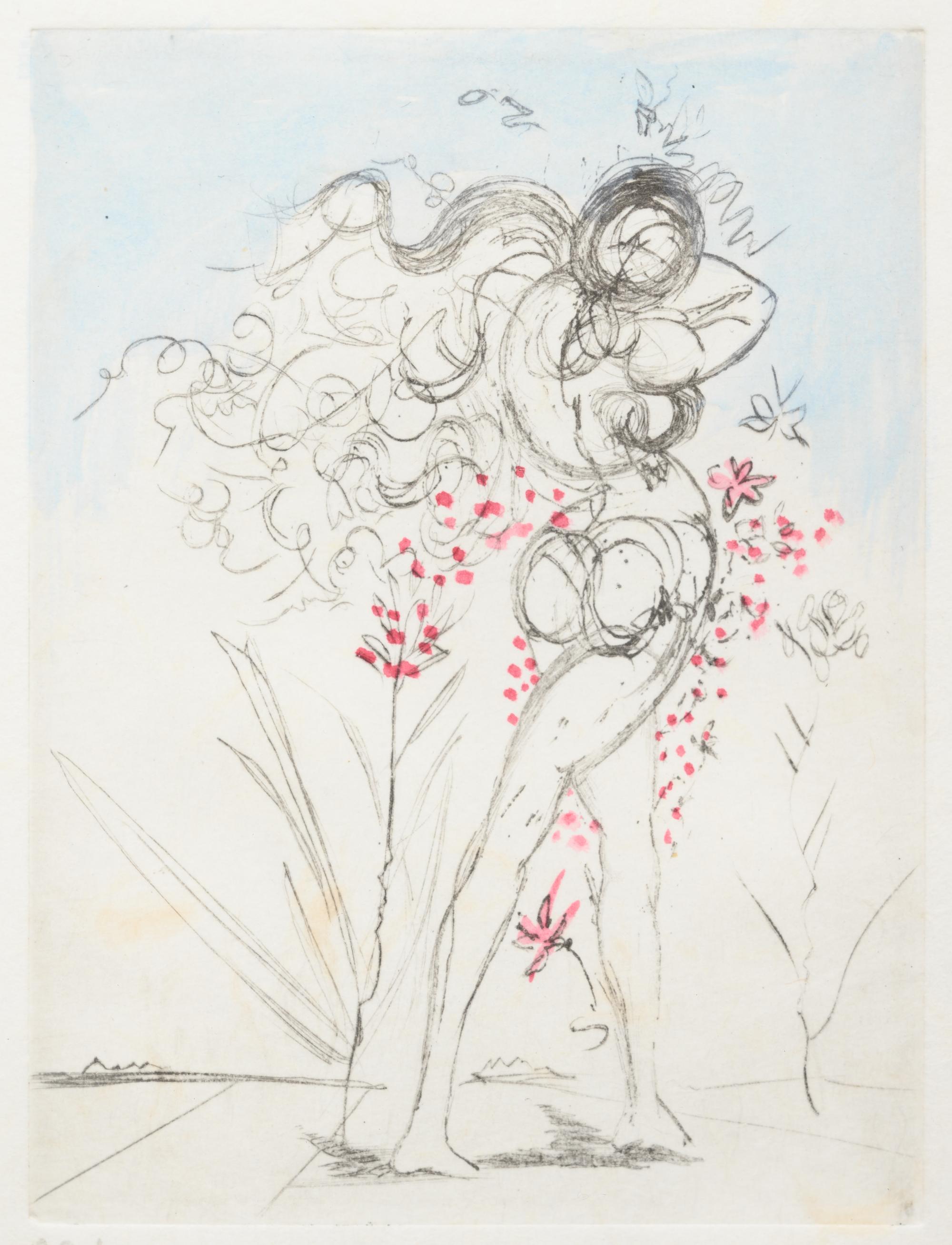 Petites Nus (from Apollonaire ) (a group of 7 prints from the portfolio of 8)