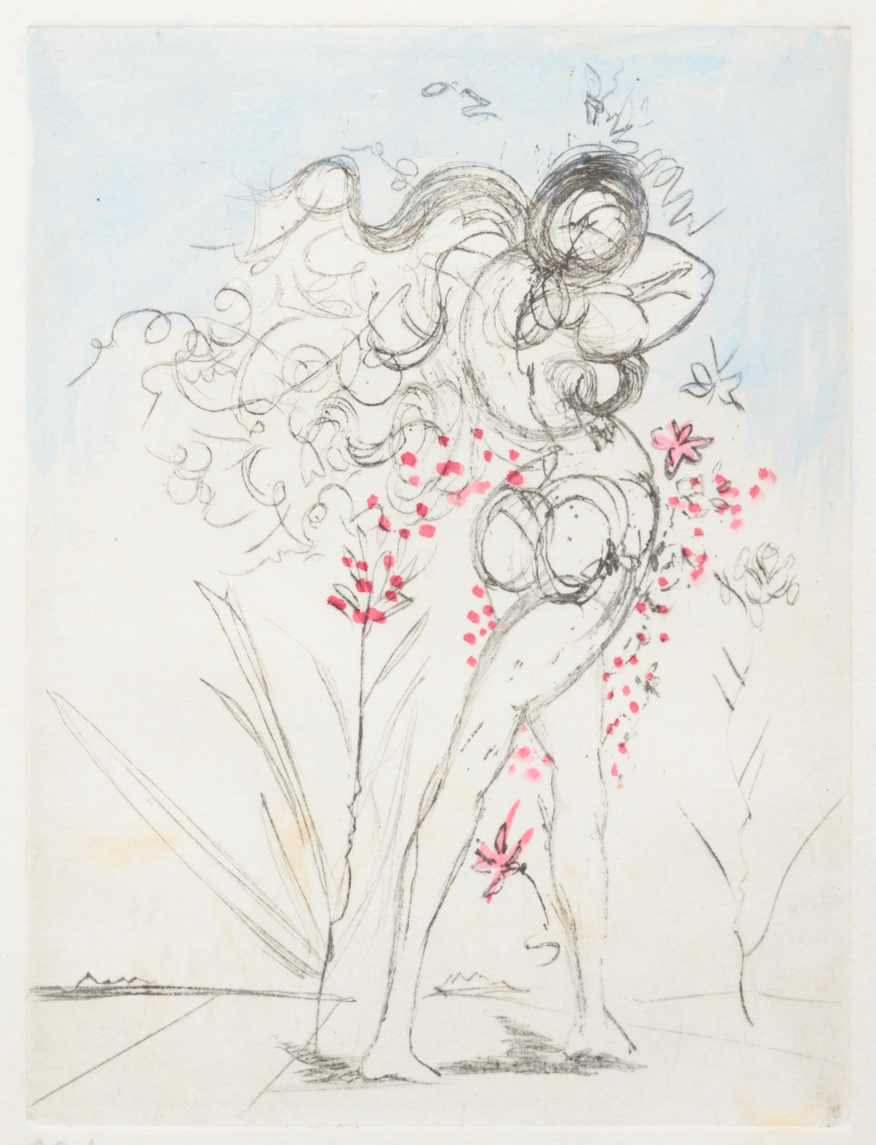 Petites Nus (from Apollonaire ) (a group of 7 prints from the portfolio of 8)