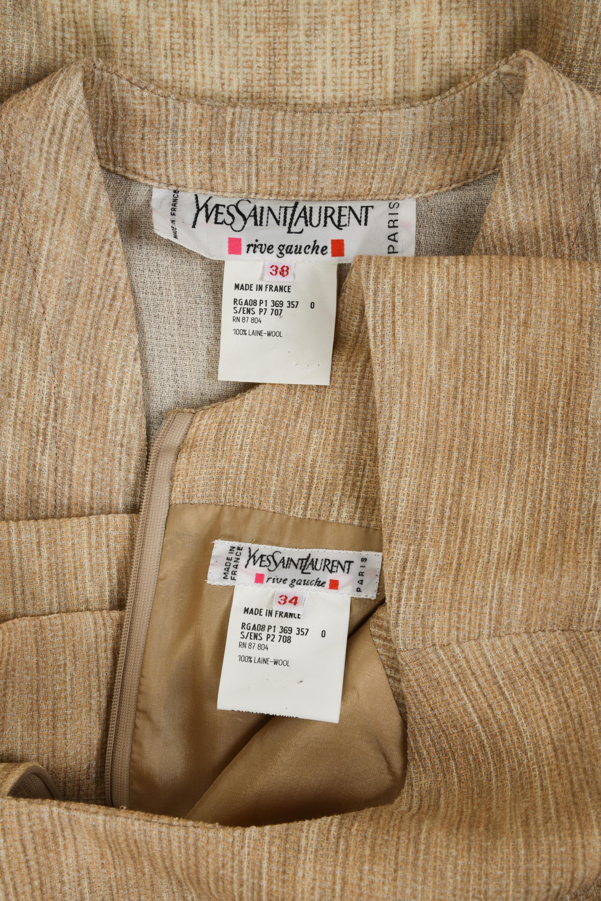 Three Yves Saint Laurent Two-Piece Ensembles