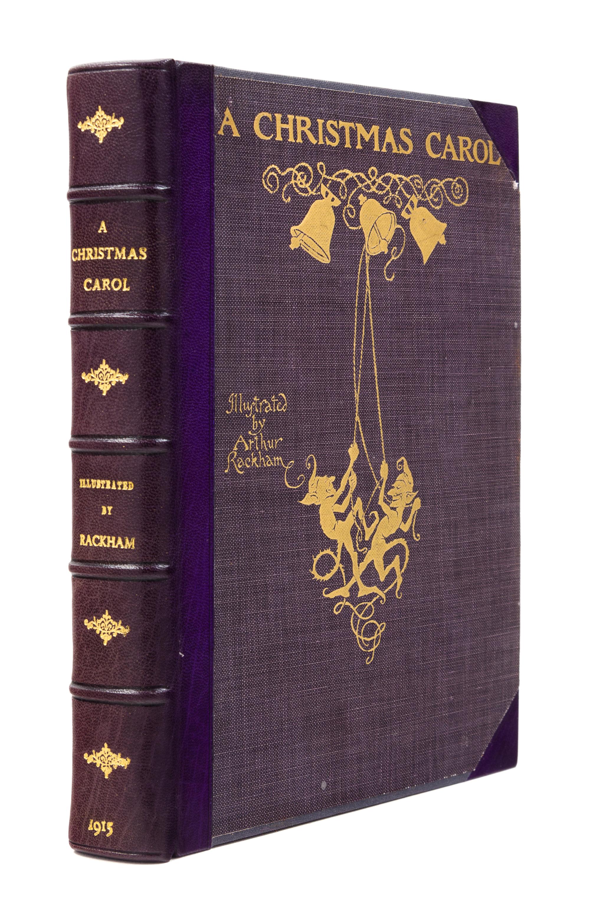DICKENS, Charles (1812-1870). -- Arthur RACKHAM, illustrator. A Christmas Carol. London and Philadelphia, 1915.