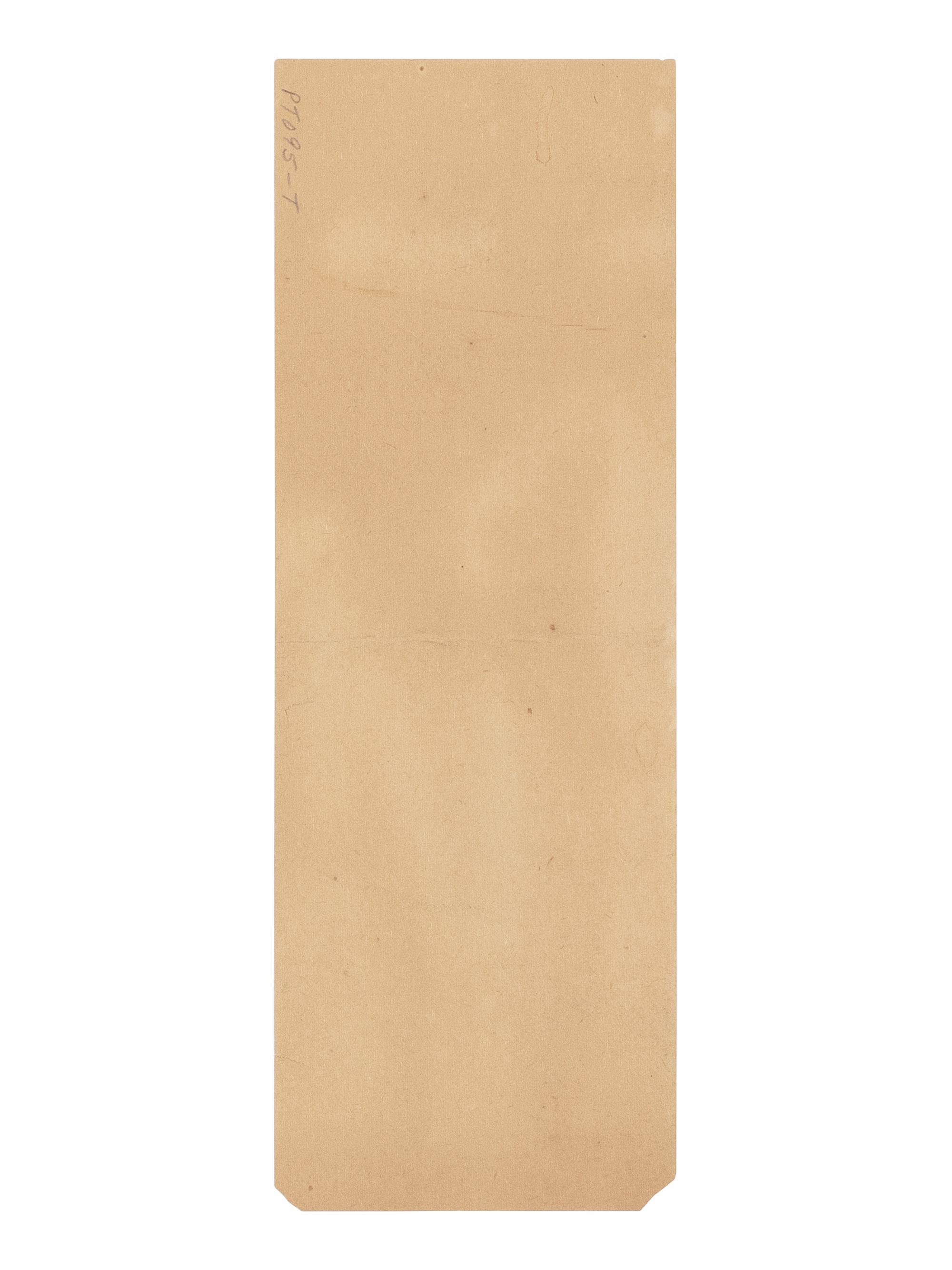 [LINCOLN-HAMLIN CAMPAIGN]. A Republican election ticket for Sangamon County, Illinois, 1860.