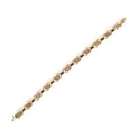 Tourmaline and Yellow Gold Bracelet