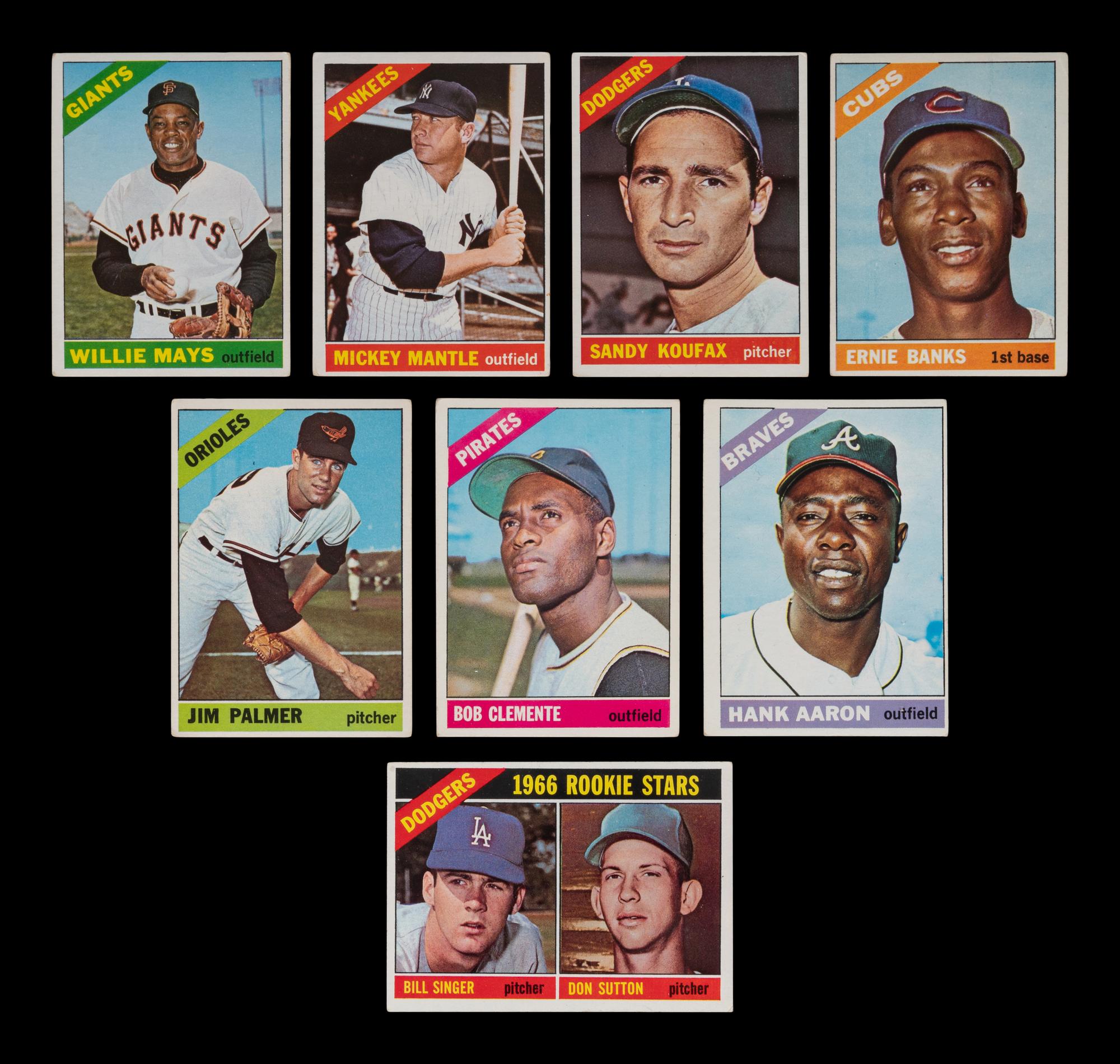 A Complete Set of 1966 Topps Baseball Cards (598/598)