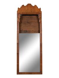 A Queen Anne Walnut Mirror