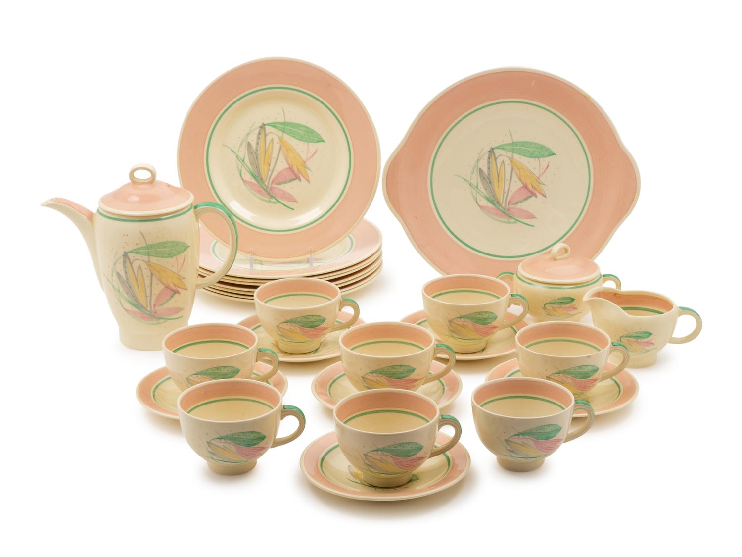 A Ceramic Tea Service