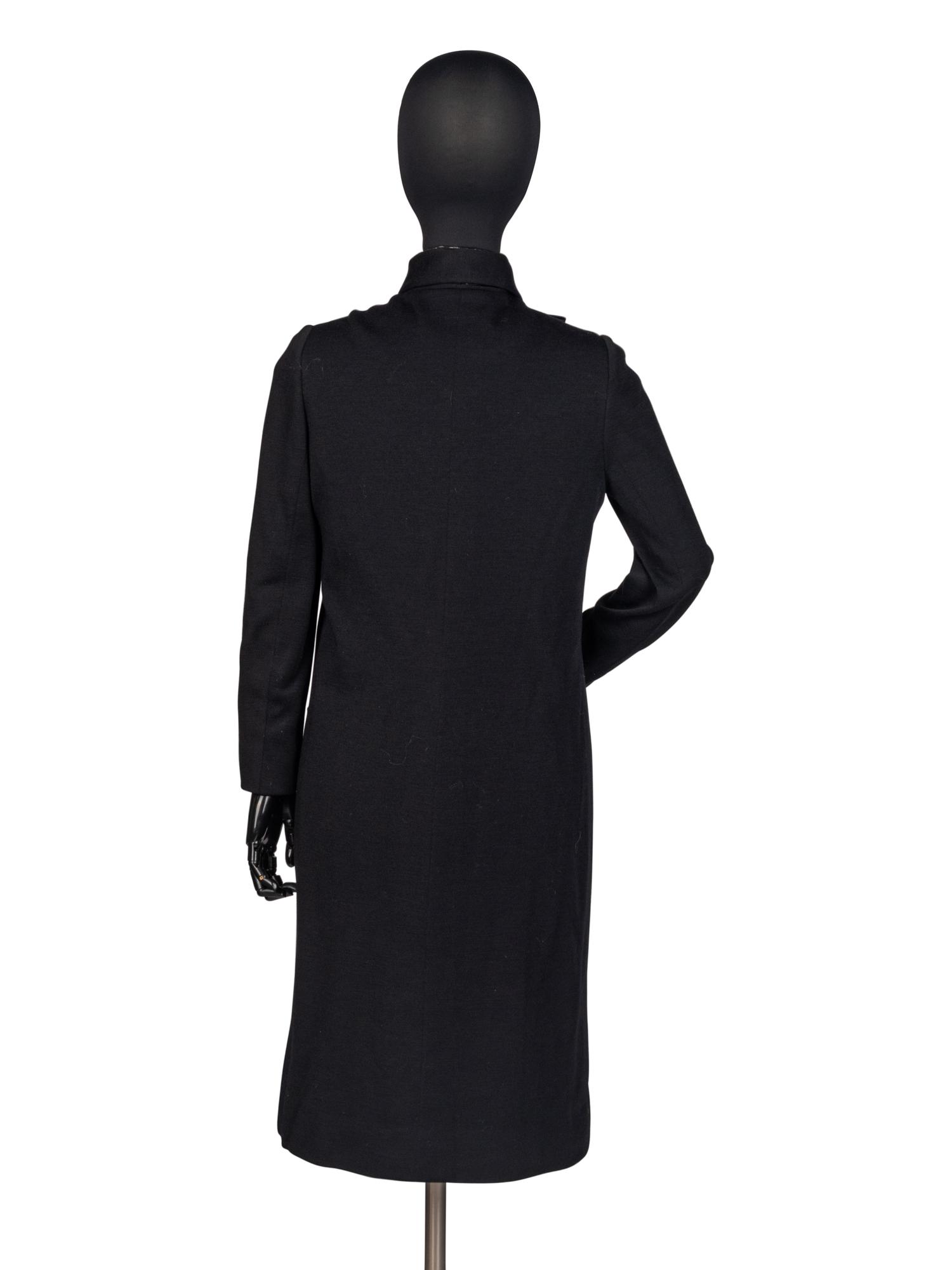Norman Norell Wool Dress, c.1970