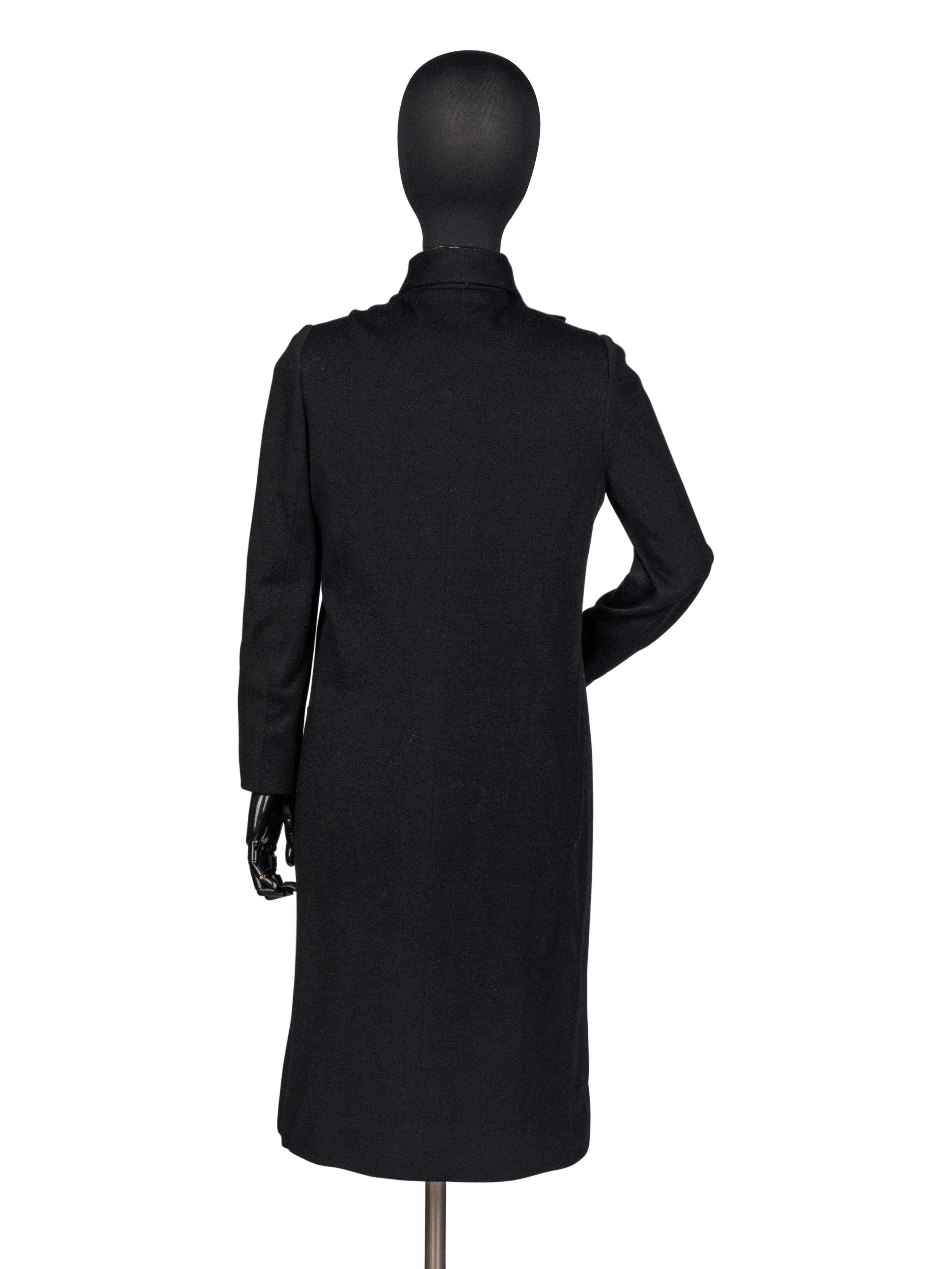 Norman Norell Wool Dress, c.1970