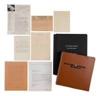 KELLER, Helen Adams (1880-1968). A small archive of materials related to Hadley (Institute for the Blind), comprising: