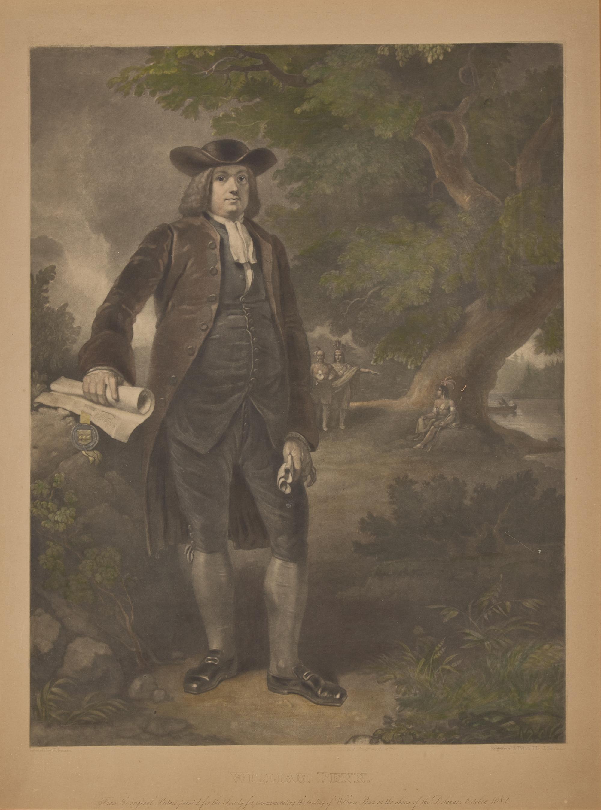 [Philadelphia] Inman, Henry, and John Sartain. William Penn