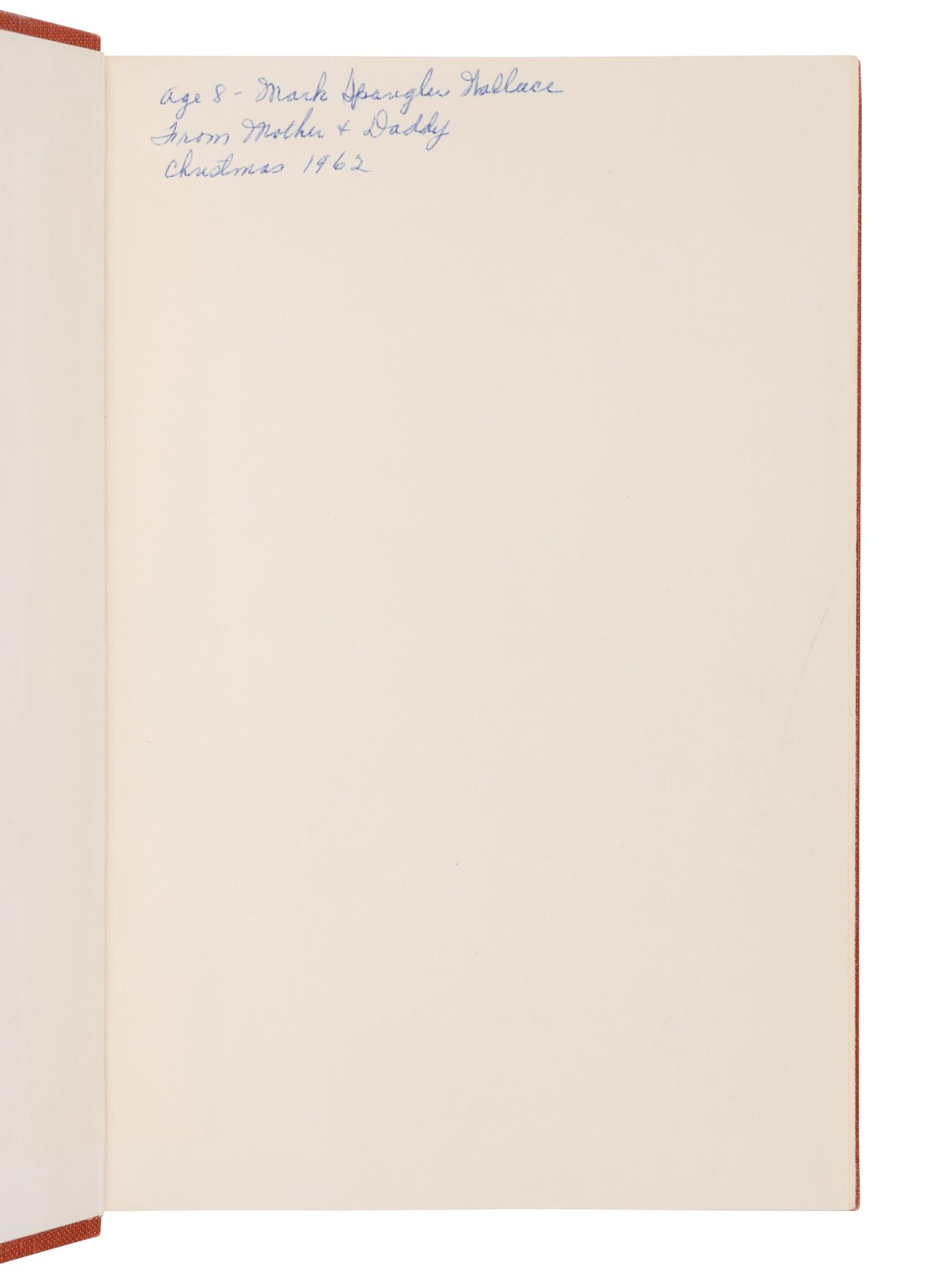 RAWLS, Woodrow Wilson (1913-1984). Where the Red Fern Grows the Story of Two Dogs and a Boy . Garden City, NY: Doubleday & Company, Inc.,1961.